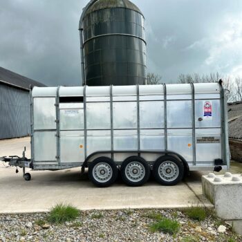 Ifor Williams TA510G3 Tri Axle Livestock Trailer