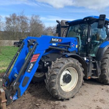 New Holland T6.180 Tractor c/w MX T412 Front Loader