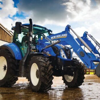 Large Tractor C/W Loader and Cab