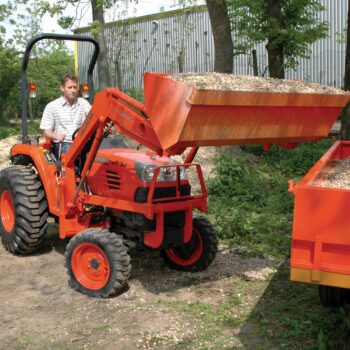 Small Tractor C/W Loader No Cab
