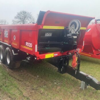 NEW Hi Spec PD20 Push Off Dump Trailer For Sale