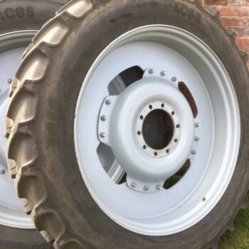 Full Set of Rowcrop Wheels & Tyres