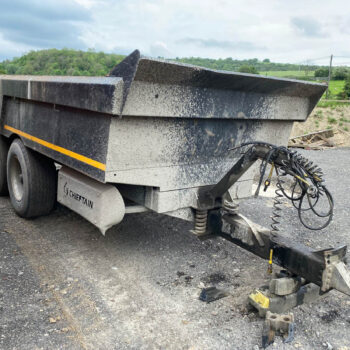 USED Chieftain 16 Ton Dump Trailer For Sale