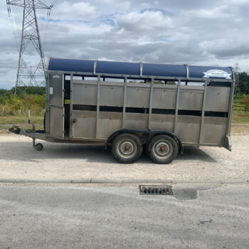 USED Graham Edwards 14ft Livestock Trailer For Sale