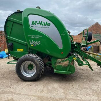 USED McHale V660 Round Baler For Sale