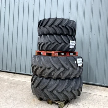 Full Set of Wheels & Tyres to suit New Holland T5 For Sale