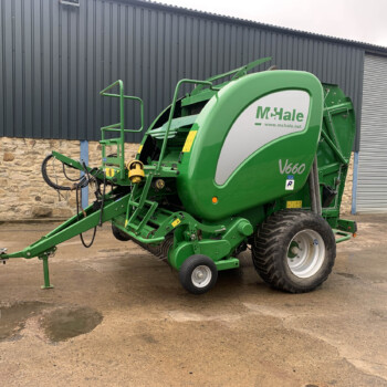 McHale V660 Round Baler For Sale