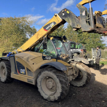DUE IN: CAT TH357D Telehandler For Sale