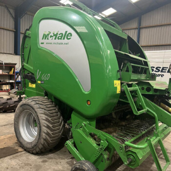 DUE IN: McHale V660 Round Baler For Sale