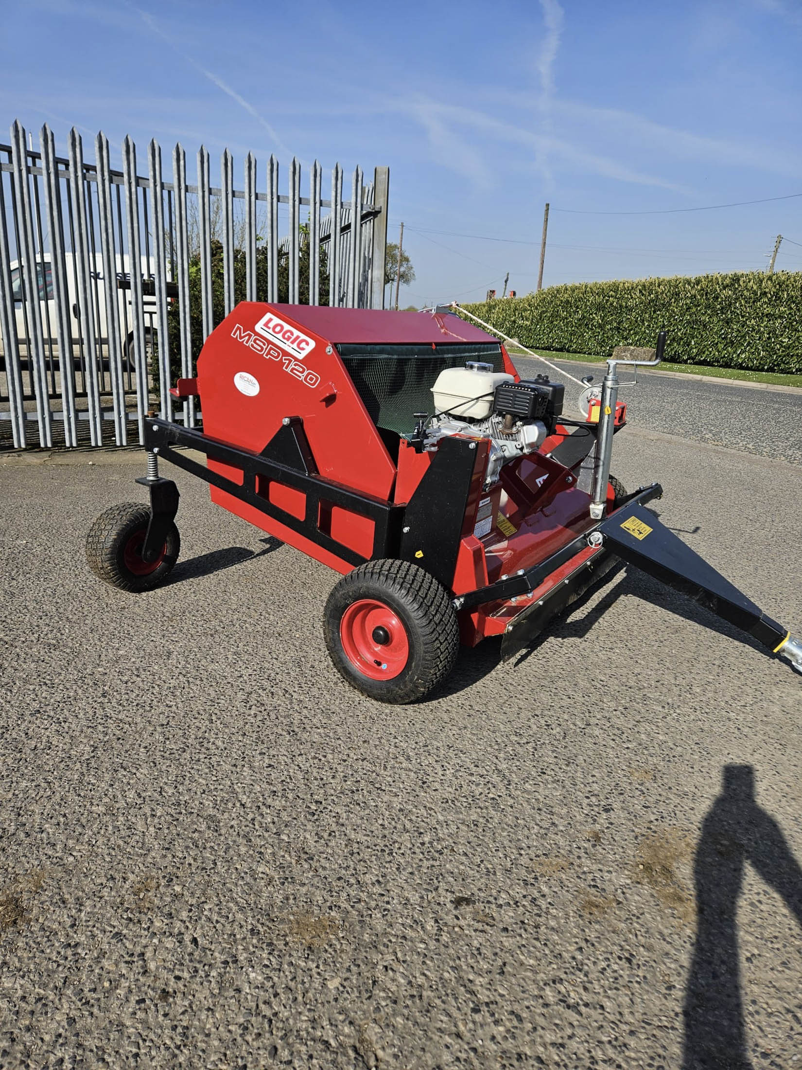 Logic Pro Sweep MSP120 Trailed Sweeper For Sale for sale