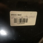 White label on a dark surface reading 'SIRIUS 2 80AH' with a barcode and handwritten code underneath.
